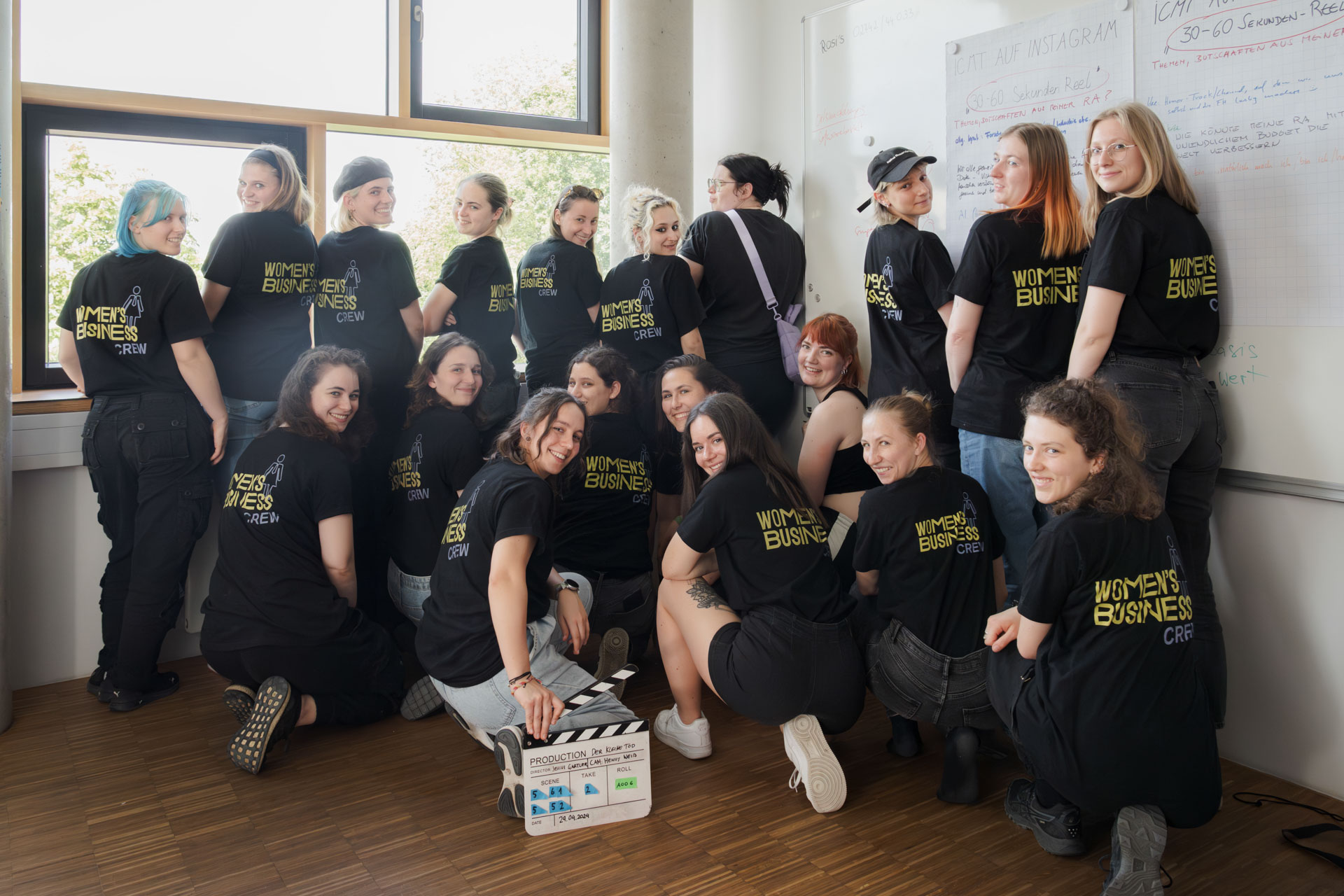 Der kleine Tod - Gruppenbild Filmcrew