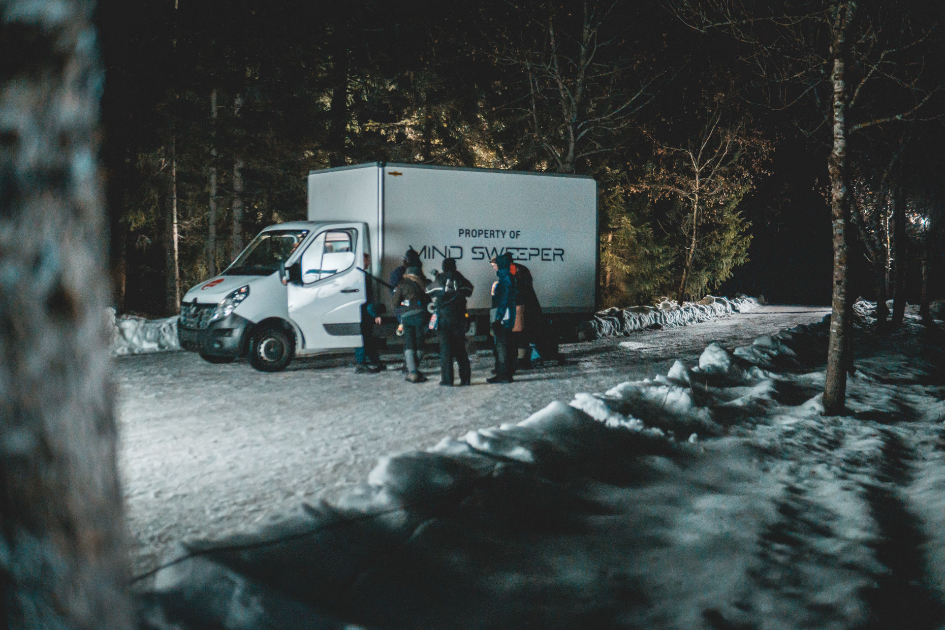 Mind Sweeper - Gruppenbild Filmcrew